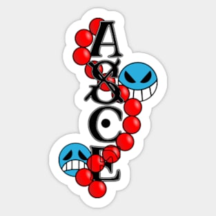 Ace Tattoo Funny Sticker